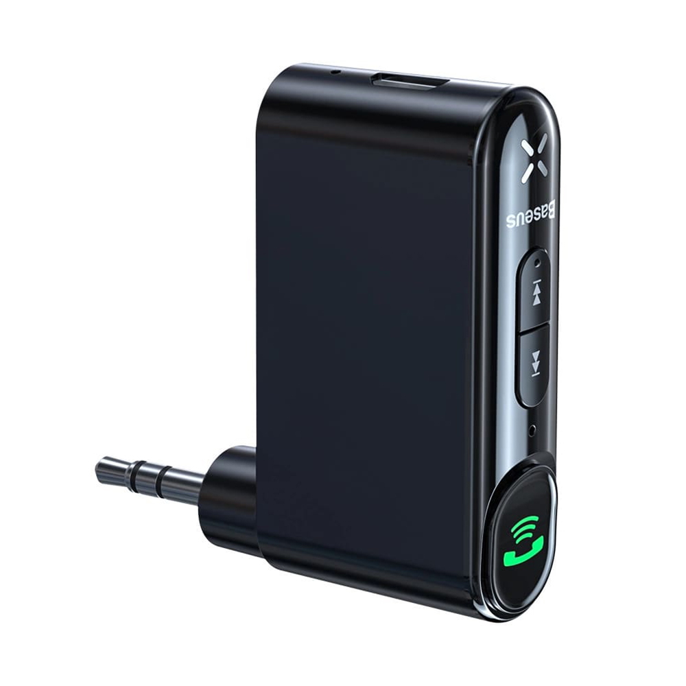 Aux предавател, Bluetooth, 145mAh, Micro-USB - Baseus BSBA-02 (WXQY010001) - Черен