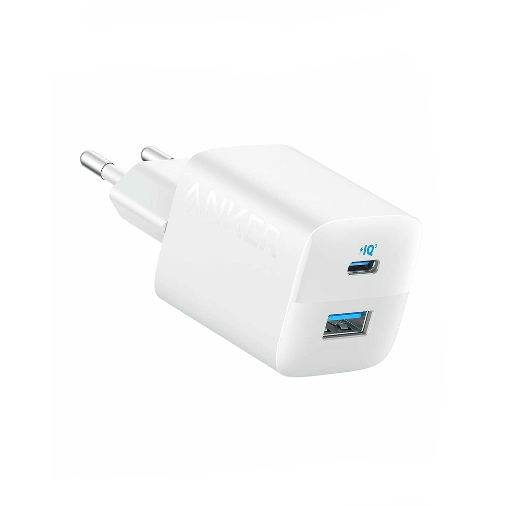 Type-C, USB зарядно, 33W - Anker 323 (A2331G21) - бяло