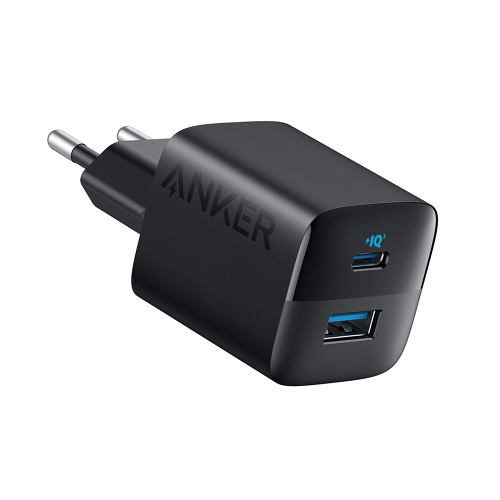Priza Charger Type-C, USB, Fast Charging, 33W - Anker 323 (A2331G11) - Черен