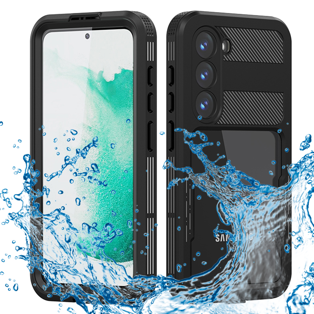 Калъф за Samsung Galaxy S23 - ShellBox Waterproof IP68 Case - Черен