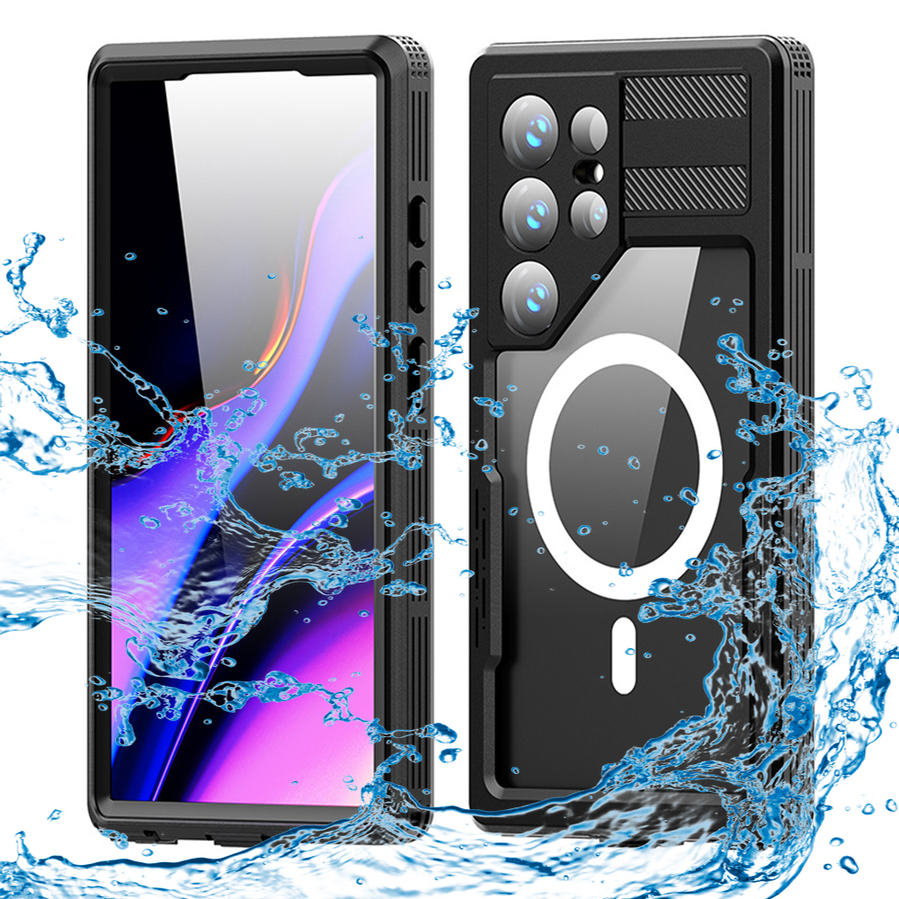 Калъф за Samsung Galaxy S24 Ultra - ShellBox Waterproof IP68 Case - Черен