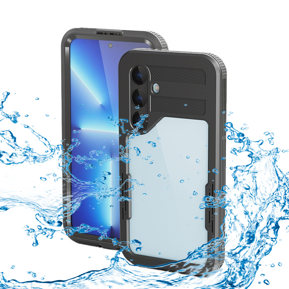 Калъф за Samsung Galaxy S24 - ShellBox Waterproof IP68 Case - Черен